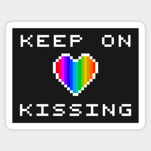 Keep On Kissing Sticker